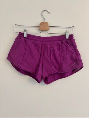 lululemon athletica Women's Magenta Running Shorts